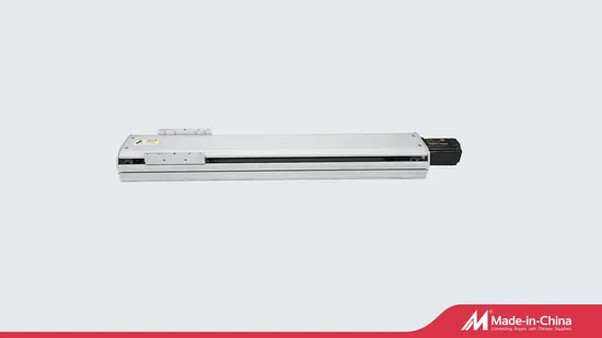  High Precision Semi-Enclosed Ball Screw Linear Module 50-1200mm Stroke Single Axis Robot Arm Sliding Table Actuator for CNC